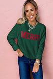 "MERRY" Raglan Sleeve Sweater