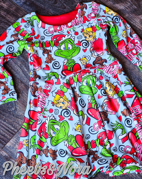 Christmas Grouch Dress