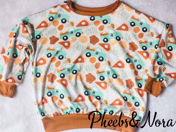 Gobble Gobble Oversized Sweatshirt