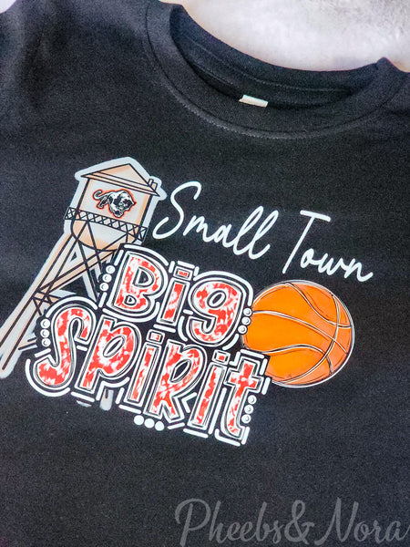 Panthers "Small Town Big Spirit" Tshirt *Basketball*
