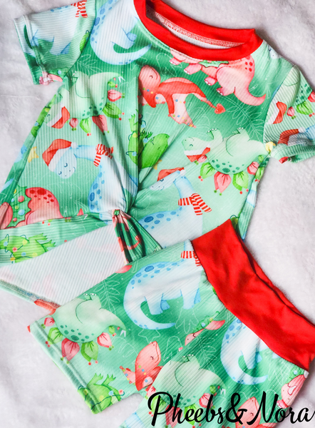 Tree Rex Twisted Tee & Biker Set (4T RTS)