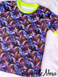 Neon Bats & Webs Tshirt