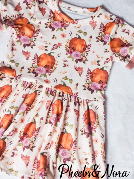 Pumpkin Spice Peplum